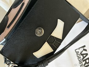 Karl Lagerfeld malá crossbody kabelka originál - 8