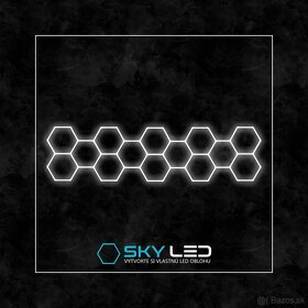 LED OSVETLENIE - LED HEXAGON - SVIEŤ BEZ TIEŇOV - 8