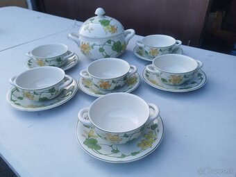 Villeroy Boch, bujonkovy set, top stav nepoužívané - 8