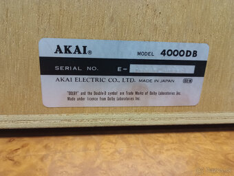 Akai 4000DB -- Vintage Tape Recorder/Rezervované/ - 8