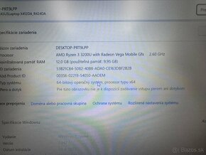 Notebook 14" ASUS.AMD Ryzen 3 3200U 2x2,60GHz.12 ram.256gSSD - 8