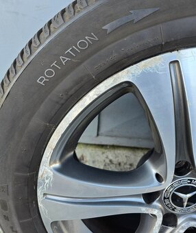 zimné Mercedes 5x112 BFGoodrich 225/55 R17 DOT3422 - 8