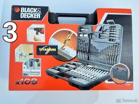 AKUMULÁTOROVÉ VŔTACIE ŠROBOVÁKY , BLACK & DECKER SADA, GÜDE - 8