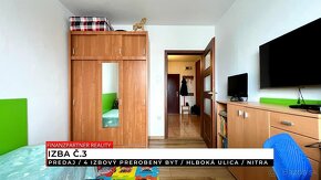 Prerobený 4 izbový byt, Hlboká, Nitra + 3D - 8