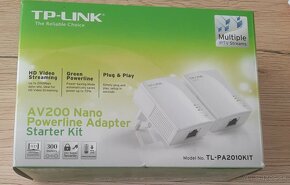 TP LINK AV200 NANO POWERLINE  ADAPTER - 8