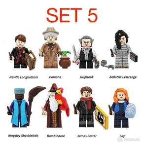 Rôzne figúrky Harry Potter (8ks) typ lego - nove - 8