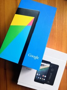 Predám tablet Google Nexus 7 IIgen.16GB a telefónNexus 5x 32 - 8