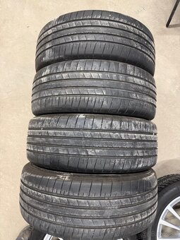 hliníkové disky mazda R18, letné pneumatiky 215/55r18 - 8