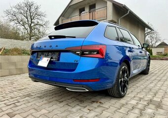 Škoda Superb Combi Sportline Race blue 1.4 TSI Hybrid- PHEV - 8