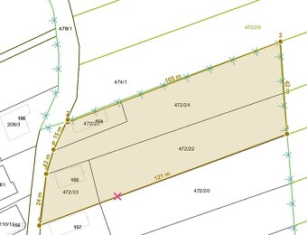 Pozemok na výstavbu domov Malé Chyndice 46 á - 8