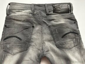 Pánske,kvalitné džínsy G STAR RAW - veľkosť 31/32 - 8