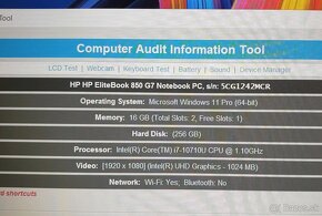 ako nový HP EliteBook 850 G7 i7-10Gen, 16GB/256GBSSD - 8