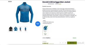 Nová merino mikina Devold Egga Man Jacket - 8