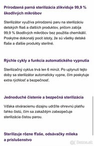 Philips Avent Elektrický parný sterilizátor typu 4 v 1 - 8