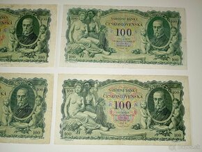 BANKOVKY 100 KČS, 1931, VŠE NEPERFOR. VČ. VZÁCNÝCH SÉRIÍ - 8