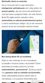 NOVÉ Samsung Galaxy Buds FE WHITE nerozbalené - 8