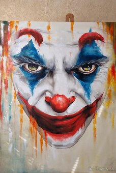 Olejomaľba Joker 120x100cm - 8