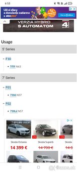 Bmw F01/02 zadny diferencial ale pasuje aj na F0 - 8