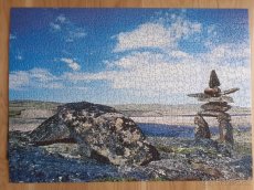 poskladané obrázky  z Puzzle 1000 ks - 8