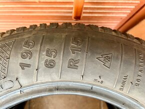 195/65 R15 zimné pneumatiky 2 kusy - 8