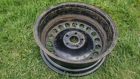 Plechový disk Volkswagen 5x112 R17 na rezervu (malá korózia) - 8