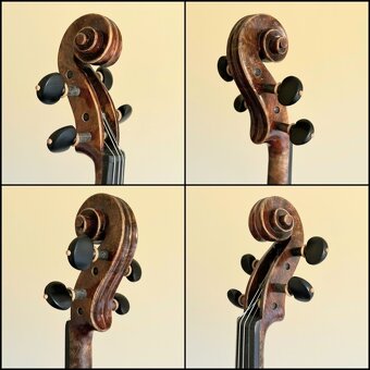 husle 4/4 model Stradivari ( očkový javor) - 8