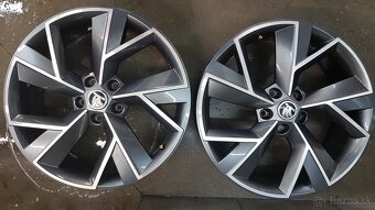 19''orig. ALU ŠKODA disky 5x112 R19ET 43 - 8