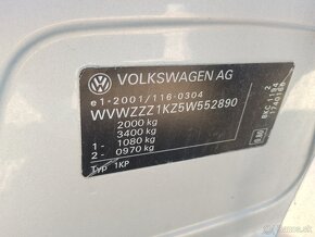 Volkswagen Golf Plus 1.9tdi bez koroze - 8