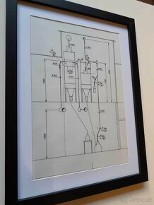 Technické výkresy - Projekt - Násypník - obrazy - Dekorácia - 8