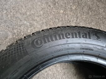 185/60 r15 zimné 4 ks CONTINENTAL dezén 8,3 - 7,2 mm - 8