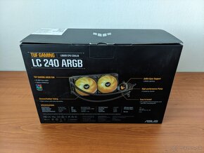 ASUS TUF GAMING LC 240 ARGB, uchytenie Intel + AMD v záruke - 8