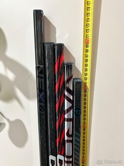 ✅ CELÉ HOKEJKY ĽAVÉ - BAUER SYNC + HYPER 2 + CCM + WARRIOR ✅ - 8