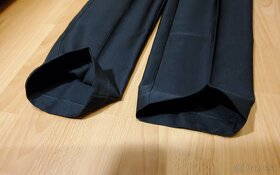 2x slávnostné čierne nohavice v .152 - 8