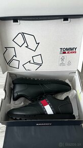 Nové pánske,kožené sneakersy Tommy HILFIGER - veľkosť č.40 - 8