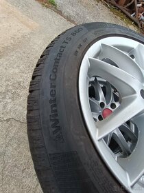 Alu disky+Zimné pneumatiky 205/55 R16 Continental - 8