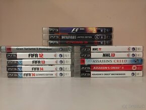 PS3 Slim 150GB + Ovládač + 5 hier - 75 € - 8