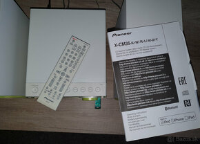 Pioneer X-CM35 Bluetooth Mp3 USB mikrosystém, mikroveža - 8