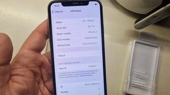 Apple iPhone X 64GB - nejde face ID - 8