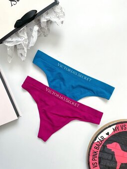 Victoria’s Secret PINK tanga nohavičky XS - 8