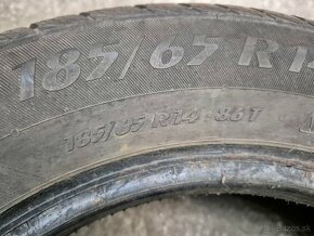 185/65 r14 zimné 4 ks MATADOR dezén 7,6-7,5 mm DOT2018 - 8