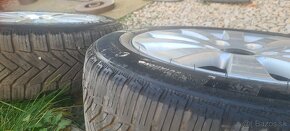 Predám sadu kolies 5×112 R16. Pneu 205/55 Zimné Michelin. - 8