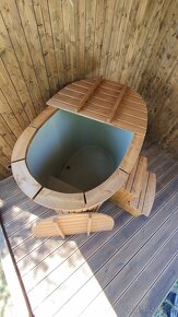 Sauna domček s ochladzovacou kaďou/ vírivkou - 8