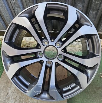 Originálne hliníkové disky Mercedes - 5x112 r17 - 8