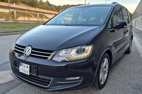 VW SHARAN 2.0 TDi 135kw, DSG, 4x4, 7/2017, 7 miestny - 8