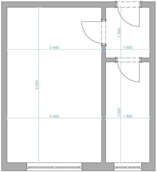 KANCELÁRIA NA PRENÁJOM-28,50 m2/336 € bez DPH - 8