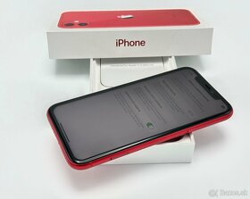 Apple iPhone 11 64GB Product Red 100% Zdravie Batérie - 8