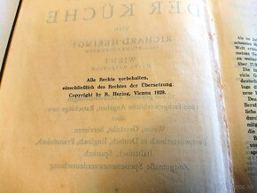 Predám knihu Lexikon der Kuche Richard Hering 1929 - 8