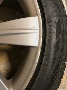 Komplet zimná sada BMW 245/45 R17 - 8