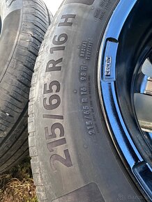 Predám pneumatiky alu disky 215/65 R16 H - 8