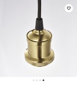 Predám závesnú lampu IKEA KALLFRONT + kábel JÄLLBY - 8